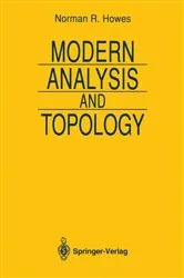 Book cover of Modern Analysis and Topology by Unknown
