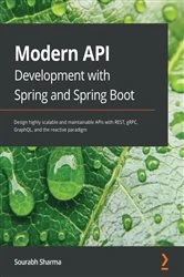 Book cover of Modern API Development with Spring and Spring Boot by Sourabh Sharma
