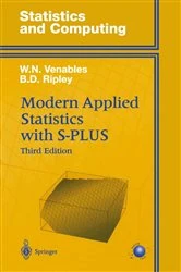 Book cover of Modern Applied Statistics with S-PLUS (3rd ed.) by W.N. Venables