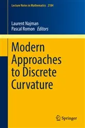 Book cover of Modern Approaches to Discrete Curvature by Unknown