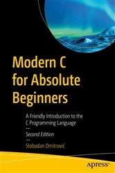 Book cover of Modern C++ for Absolute Beginners (2nd ed.) by Slobodan Dmitrović