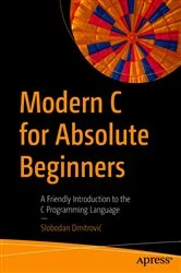Book cover of Modern C++ for Absolute Beginners by Slobodan Dmitrović
