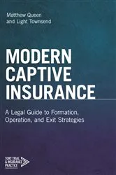 Book cover of Modern Captive Insurance by Matthew Queen