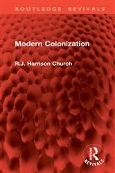 Book cover of Modern Colonization by R.J. Harrison Church
