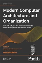 Book cover of Modern Computer Architecture and Organization (2nd ed.) by Jim Ledin