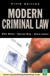Book cover of Modern Criminal Law (5th ed.) by Mike Molan