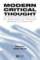 Book cover of Modern Critical Thought by Drew Milne