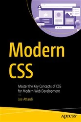 Book cover of Modern CSS by Joe Attardi