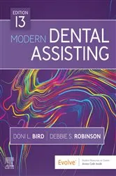 Book cover of Modern Dental Assisting - E-Book (13th ed.) by Bird CDA, RDA, RDH, MA, Doni L.