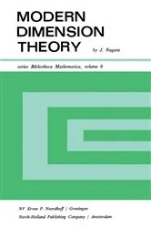Book cover of Modern Dimension Theory by Jun-Iti Nagata