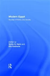 Book cover of Modern Egypt by Sylvia G. Haim