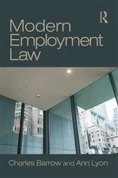 Book cover of Modern Employment Law by Charles Barrow