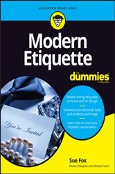 Book cover of Modern Etiquette For Dummies (3rd ed.) by Sue Fox