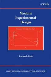 Book cover of Modern Experimental Design by Thomas P. Ryan