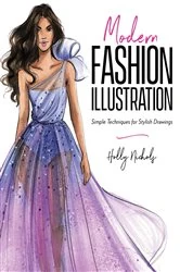 Book cover of Modern Fashion Illustration by Holly Nichols