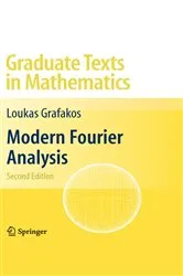 Book cover of Modern Fourier Analysis (2nd ed.) by Loukas Grafakos
