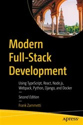 Book cover of Modern Full-Stack Development (2nd ed.) by Frank Zammetti