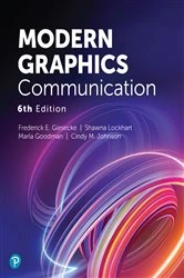 Book cover of Modern Graphics Communication (6th ed.) by Frederick E. Giesecke
