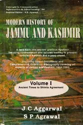 Book cover of Modern History of Jammu and Kashmir by J. C. Aggarwal
