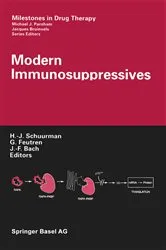 Book cover of Modern Immunosuppressives by H.-J. Schuurman