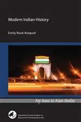 Book cover of Modern Indian History by Hukam Chand