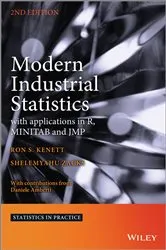Book cover of Modern Industrial Statistics by Ron S. Kenett