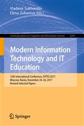 Book cover of Modern Information Technology and IT Education by Vladimir Sukhomlin