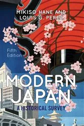 Book cover of Modern Japan (5th ed.) by Mikiso Hane
