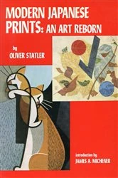 Book cover of Modern Japanese Prints - Statler by Oliver Statler