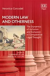Book cover of Modern Law and Otherness by Veronica Corcodel