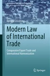 Book cover of Modern Law of International Trade by Unknown