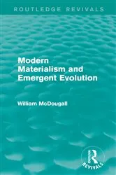 Book cover of Modern Materialism and Emergent Evolution by William McDougall