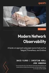 Book cover of Modern Network Observability by David Flores