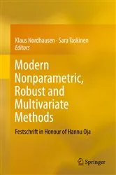 Book cover of Modern Nonparametric, Robust and Multivariate Methods by Klaus Nordhausen