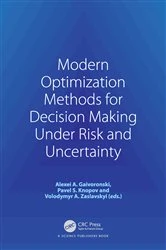 Book cover of Modern Optimization Methods for Decision Making Under Risk and Uncertainty by Alexei A. Gaivoronski