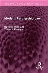 Book cover of Modern Partnership Law by David Milman