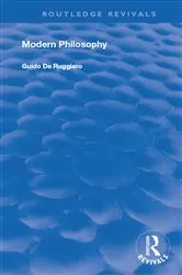 Book cover of Modern Philosophy by Guido De Ruggiero