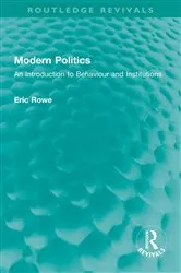 Book cover of Modern Politics by Eric Rowe