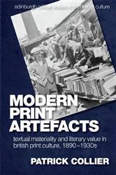 Book cover of Modern Print Artefacts by Patrick Collier