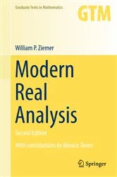 Book cover of Modern Real Analysis (2nd ed.) by William P. Ziemer