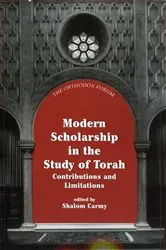Book cover of Modern Scholarship in the Study of Torah by Shalom Carmy