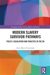 Book cover of Modern Slavery Survivor Pathways by Anne-Marie Greenslade
