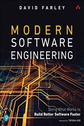 Book cover of Modern Software Engineering by David Farley