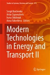 Book cover of Modern Technologies in Energy and Transport II by Sergii Boichenko