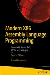 Book cover of Modern X86 Assembly Language Programming (2nd ed.) by Daniel Kusswurm