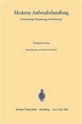 Book cover of Moderne Asthmabehandlung by Rudolf Commichau