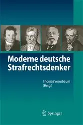 Book cover of Moderne deutsche Strafrechtsdenker by Unknown