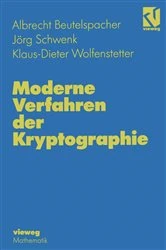Book cover of Moderne Verfahren der Kryptographie by Albrecht Beutelspacher