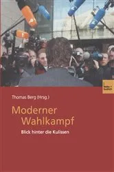Book cover of Moderner Wahlkampf by Thomas Berg