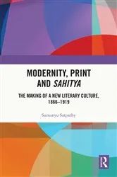 Book cover of Modernity, Print and Sahitya by Unknown